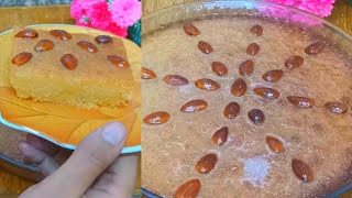 حلويات رمضانطريقه البسبوسه بدون زبادي ولا بيكنج بودر والطعم حكايه Eastern sweets