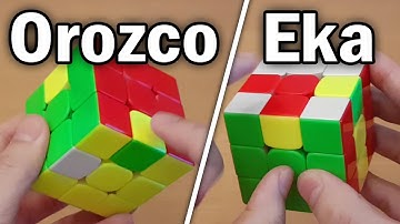 Eka & Orozco 3x3 Blindfolded Methods Tutorial [Edges]