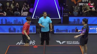 [WTT] LIN Shidong vs WANG Chuqin H/L | WTT Star Contender Doha 2024