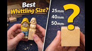 Why I Like This Size Basswood for Whittling!