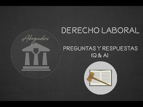 TAG PREGUNTAS Y RESPUESTAS (DERECHO LABORAL)
