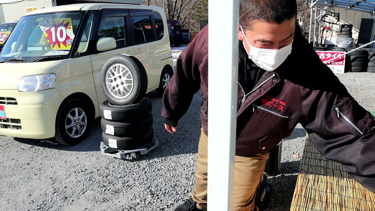 コミコミ１０万円の軽自動車 22初売り福車 抽選会1 7 タント ご参加いただいた沢山の方々に感謝です 今年も中古車屋ピースをよろしくお願いいたします Youtube