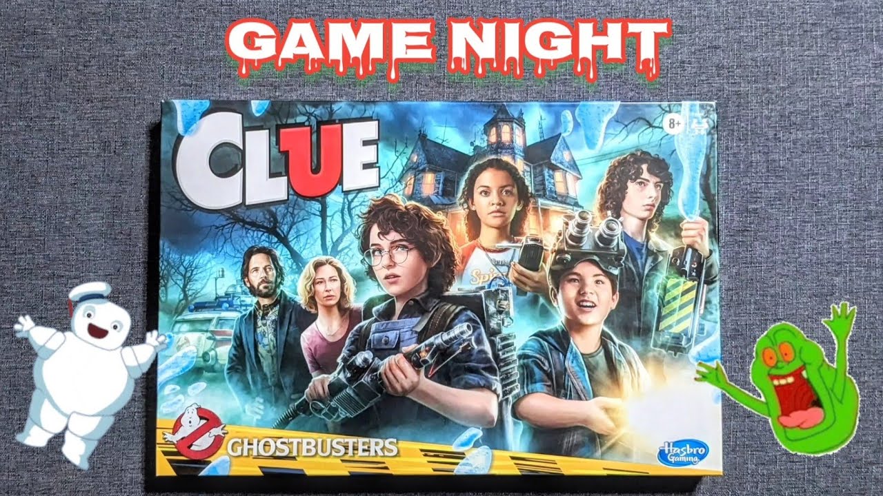 Game Night: CLUE (Ghostbusters Edition)!