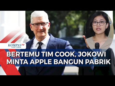 Jokowi Bertemu CEO Apple Tim Cook, Apa Saja yang Dibahas?