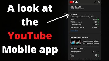Mobile YouTube Studio App Overview in 2022 - Checking your Analytics