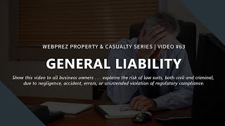 GENERAL LIABILITY - Insurance Lead Conversion Video | WebPrez