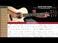 Save Your Tears Fingerstyle Guitar Cover The Weeknd 🎸|Tabs + Chords|