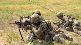 Troopers Conduct Squad LF On Fort Hood