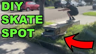GNARLY DIY SKATE SPOT