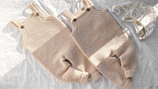 :    . - / Romper for a newborn. Crochet Pattern Tutorial