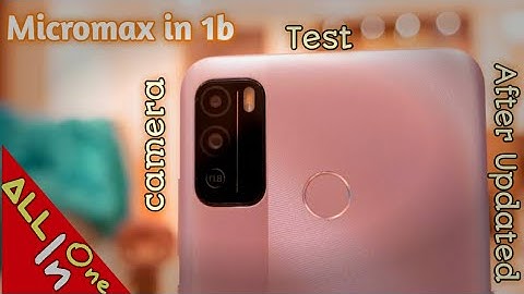 Micromax in 1b camera quality  test & review after update | the Defense | Hindi | all in one
