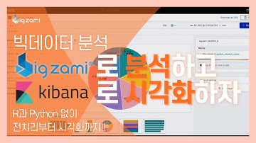 BigZami(빅재미)로 분석하고 Kibana(키바나)로 연동해 빅데이터 시각화 하기