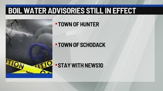 Boil water advisories, state of emergencies, road closures still in effect