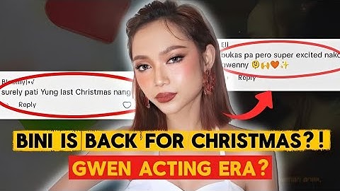 BINI Spreads Holiday Vibes Again + Gwen Featured in Six Part Invention MV!