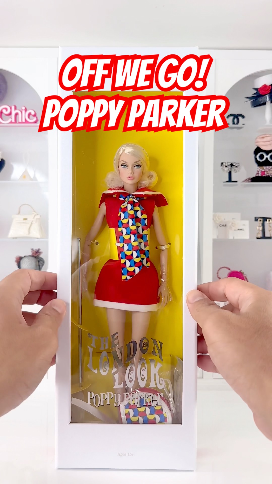 人形 The Poppy Parker Poppy Parker Off We Go! The New Off We Go! Poppy Parker from the London Look Collection