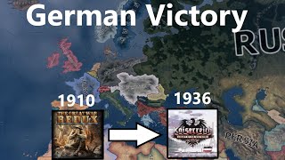 Germany Wins WW1! Hoi4 Mega Timelapse (1910  1943)