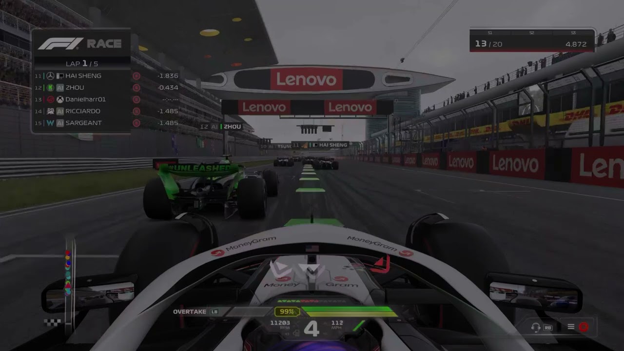 First Corner Chaos (F1 24)