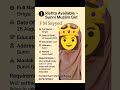 Rishta for LLB Graduate | F M Sayyed | Muslim Matrimony | Sunni Qadri | Nashik | Only Mumbai &amp; Pune