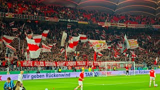 VfB Stuttgart Spieler Warm-up mit Einlaufmusik | DFB-Pokal Halbfinale 2025