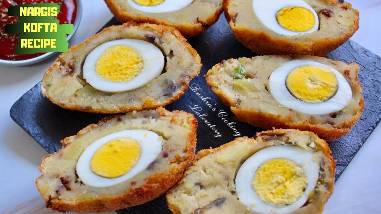 Nargis Kofta Recipe নার্গিস কোফতা Egg Kofta Kabab Recipe YouTube