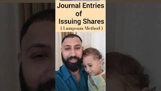 Short-146 Journal Entries of Issuing Shares by Lumpsum Method. #ipo #fpo #raisingfunds #growapp #nse