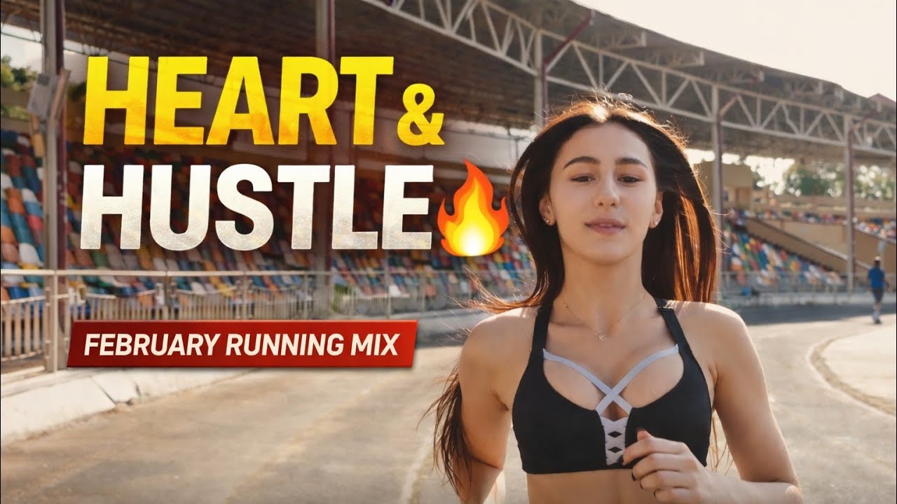 🔥 Heart & Hustle Cardio 🏃‍♀️ | February Running Motivation | Endurance & Heart Health