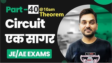 Circuit एक सागर I Part-40  I Foundation of circuit theory I theorems I Raj sir Engineersplatform