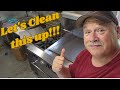 Food Trailer Update   Cleaning the Oven and Burners