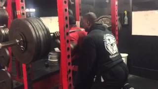 Charles Griffen Ifbb Pro- Squatting 600Lbs For 8 Reps