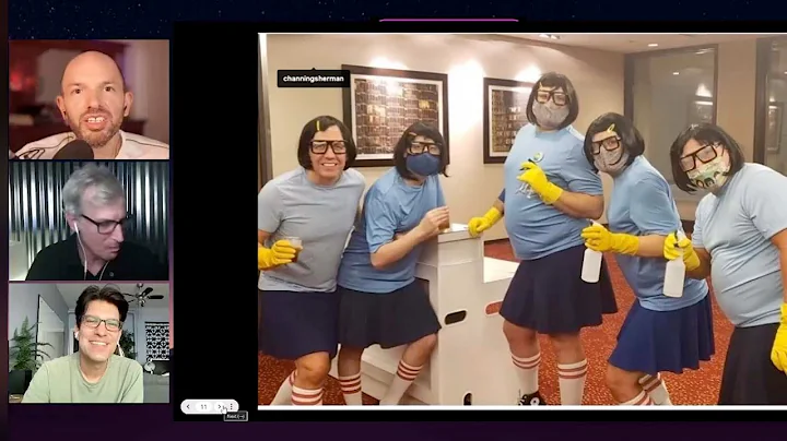 The best Tina Belcher cosplay with voice actor Dan...