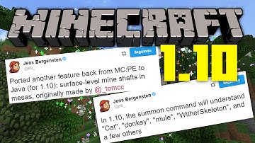 Mineshafts No Mesa, Novo /summon | Noticias Minecraft 1.10