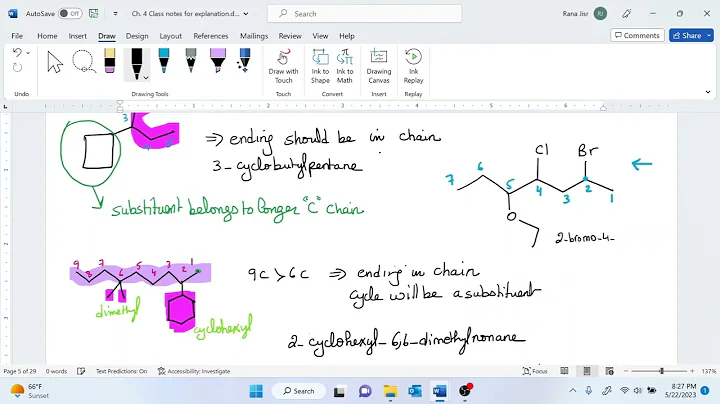 Ch  4 Lecture 2 Cycloalkane Nomenclature and stereochemistry of cycloalkanes