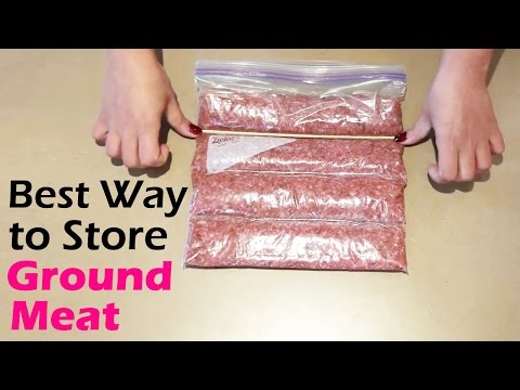Video: How To Store Minced Meat
