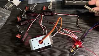 PCA9685(Motor Driver) + DS3225(25kg Servo) + RDS5160(60kg Servo) + ESP32 + Flex Sensor