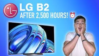 LG B2 OLED Looks Like THIS After 2,500 Hours! ⏰
