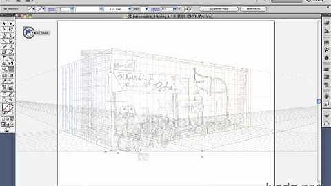 Adobe Illustrator CS-5 perspective drawing
