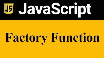 Factory Function in JavaScript (Hindi)
