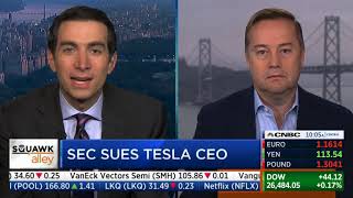 Jason CNBC Squawk Alley 9/28/18: SEC sues Elon; what's next for America's greatest CEO?