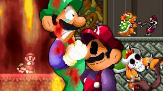 Mario.EXE is after everyone and brutally killing his Friends - SUPER MARIO ALL STARS.EXE screenshot 2