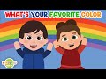 What S Your Favorite Color Color Song For Kids Nanyland Nursery Rhymes 