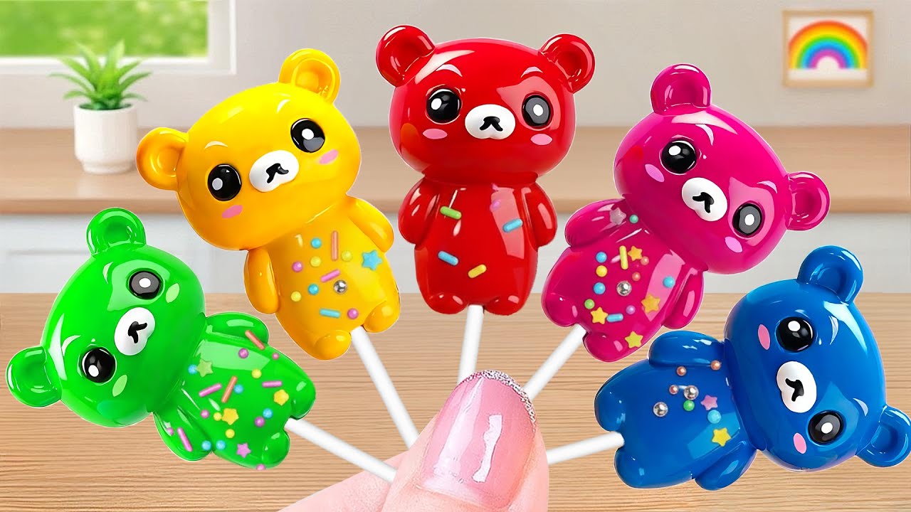 Adorable Rainbow Fruit Lollipops 🌈🍭Easy & Fun Mini Summer Dessert Ideas 💖 Magic Cake