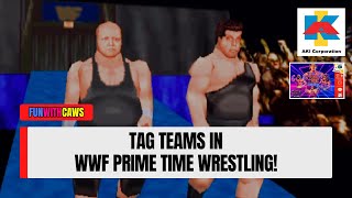 Tag Teams in WWF Prime Time Wrestling!