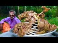 FULL GOAT !!! Full Goat Kulambu prepared by my Daddy Arumugam / Village food factory