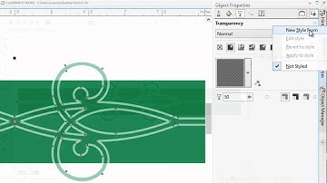 Outlines, Transparencies, and Fills