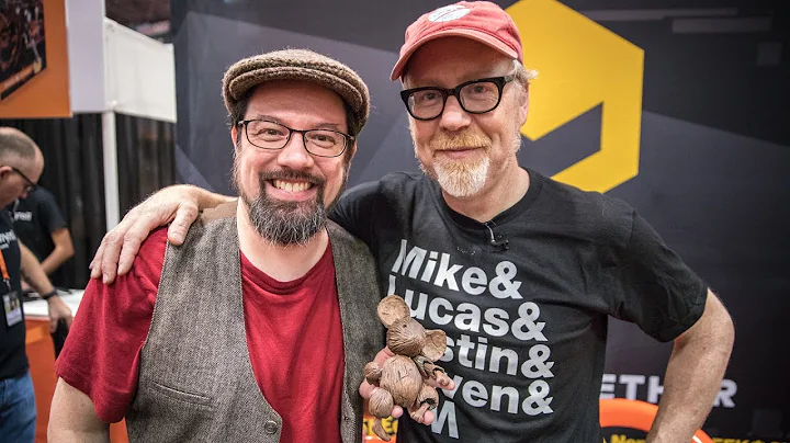 Adam Savage Meets Mouse Guard Creator David Peters...