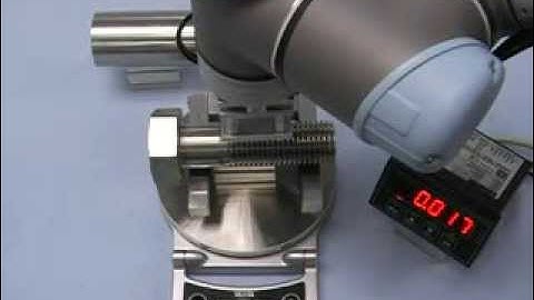 Zacobria weighing loadcell adapter robot tool for Universal-Robots and Industrial-Robots