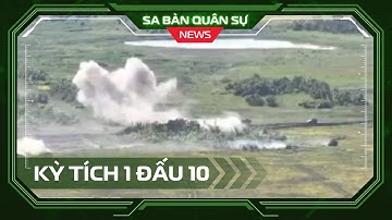 🔥SBQS | Tổng hợp đầy đủ kỳ tích 1 đấu 10 của kíp xe tăng Nga (vietsub)