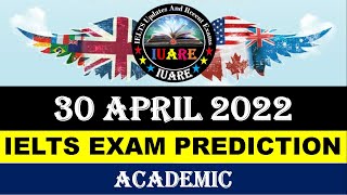 30 April 2022 IELTS Exam Prediction| 30 april 2022 ielts exam prediction| IDP & British Council