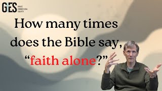 Are We Saved By Faith Alone?