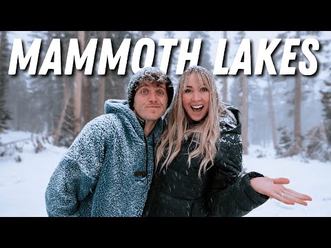 48 Hours in Mammoth Lakes (snow in California?)